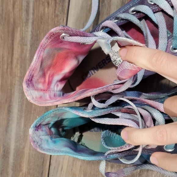 Converse Womens All Star Ankle Ked sneakers shoes sz 6 - Picture 9 of 10